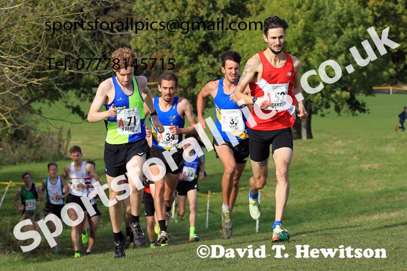 Senior mens 2022 Northern Cross Country Relays, Graves Park, Sheffield. Photo: David T. Hewitson/Sports for All Pics